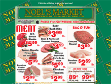 Tablet Screenshot of noels-market.com